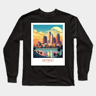 DETROIT Long Sleeve T-Shirt